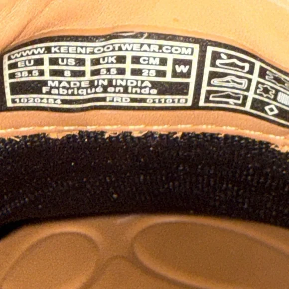 KEEN Kaci II Slip-On Shoe Women's Black Oiled Nubuck Leather Sz 8 - Picture 11 of 16